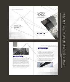 簡(jiǎn)約時(shí)尚黑白科技公司企業(yè)形象折頁(yè)設(shè)計(jì)模板指南